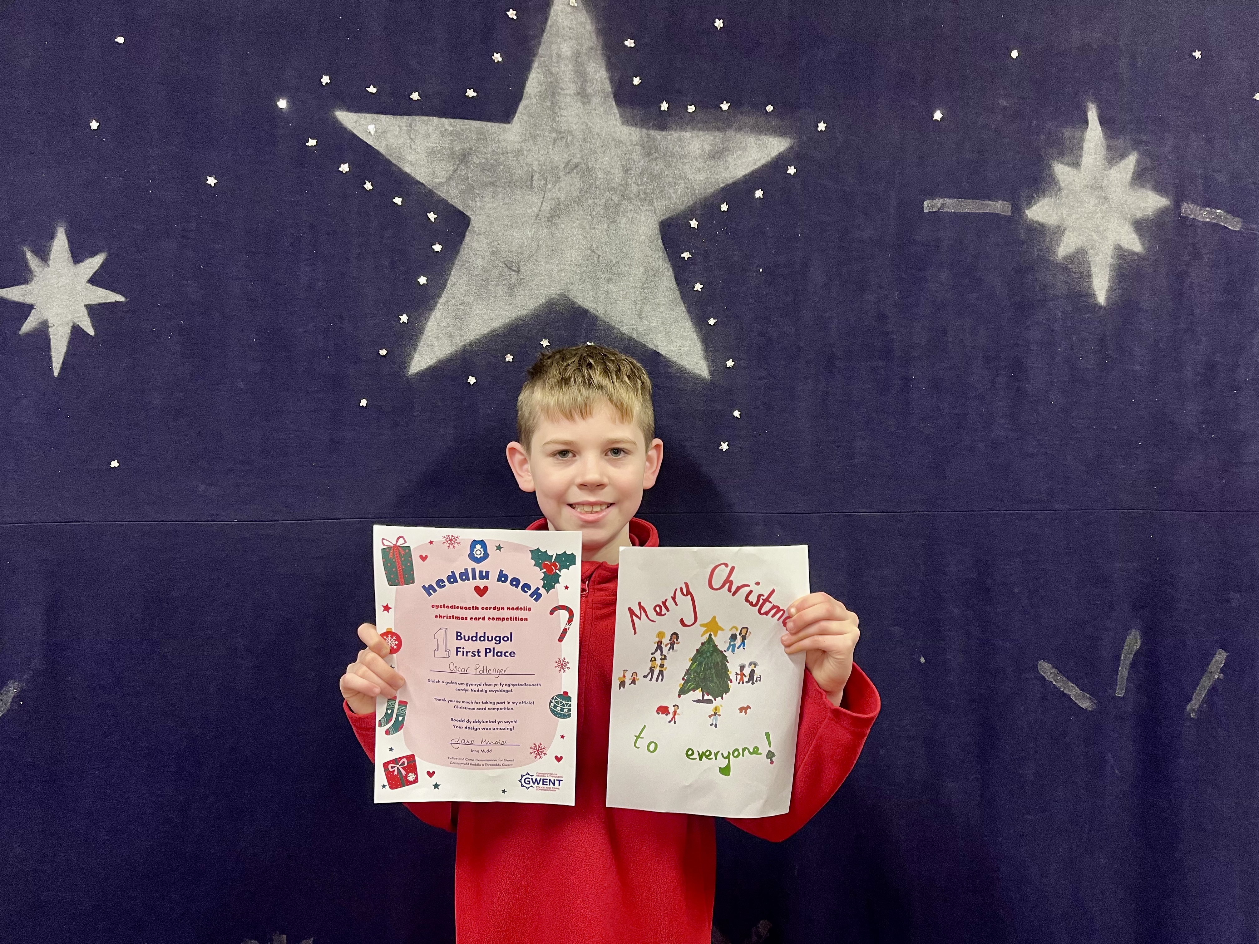 Nadolig swyddogol y Comisiynydd