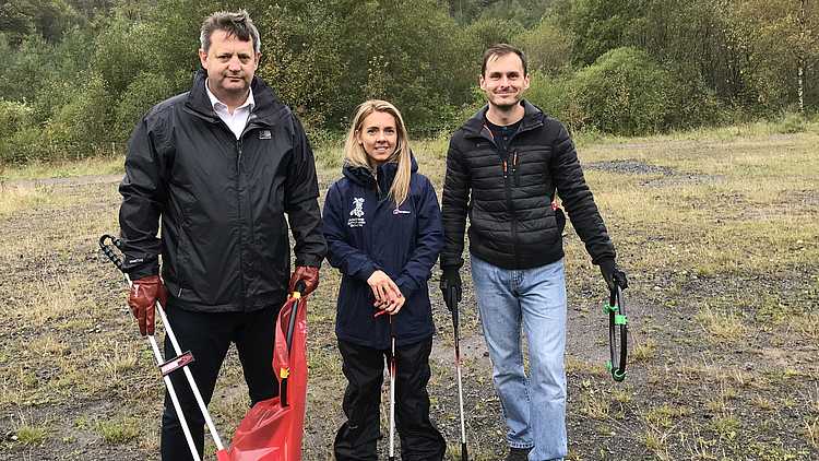 PCC Team Support Local Litter Picking Project