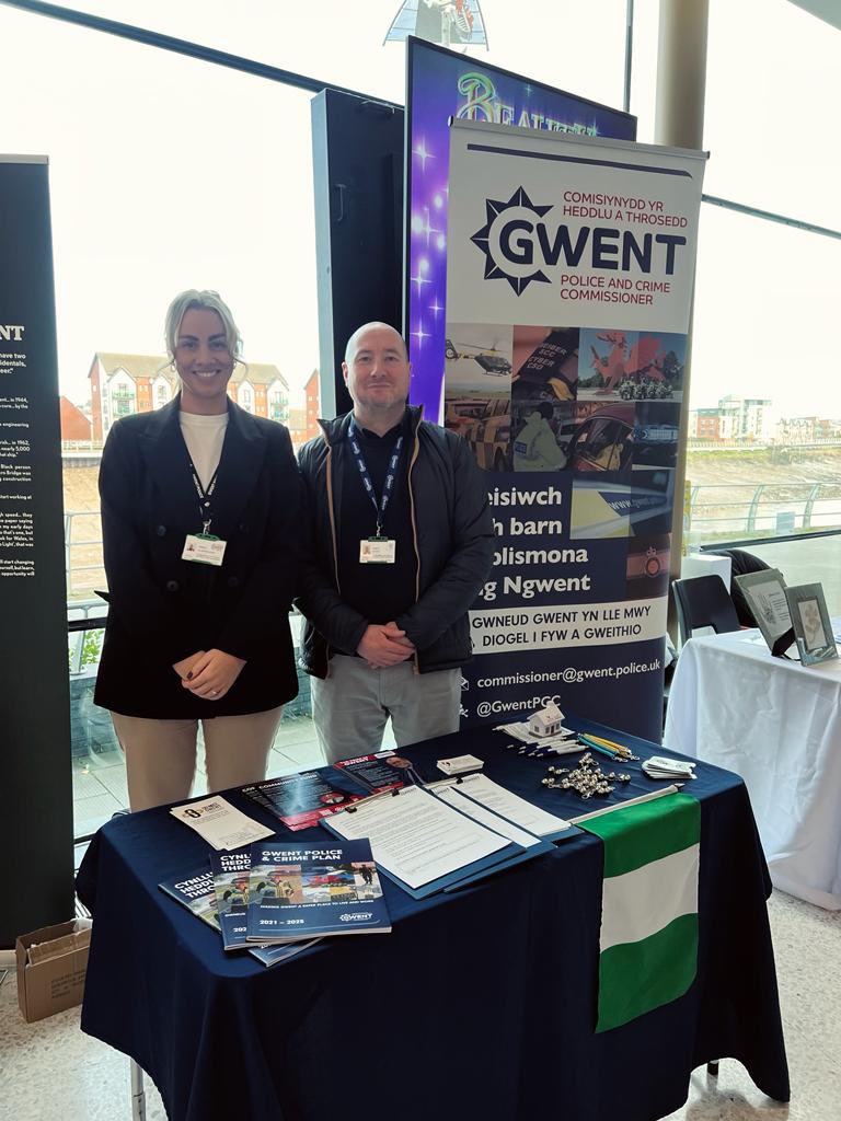 Staff OPCC yn y digwyddiad