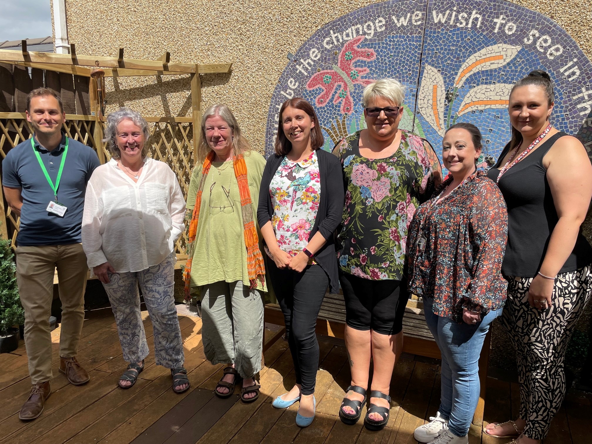 Staff from OPCC and Horizon with other partners