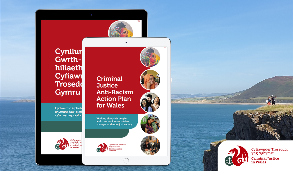 Criminal Justice in Wales graphic
