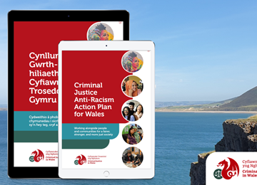 Criminal Justice in Wales graphic