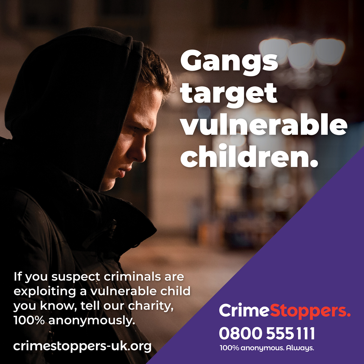 Gangs target vulnerable children