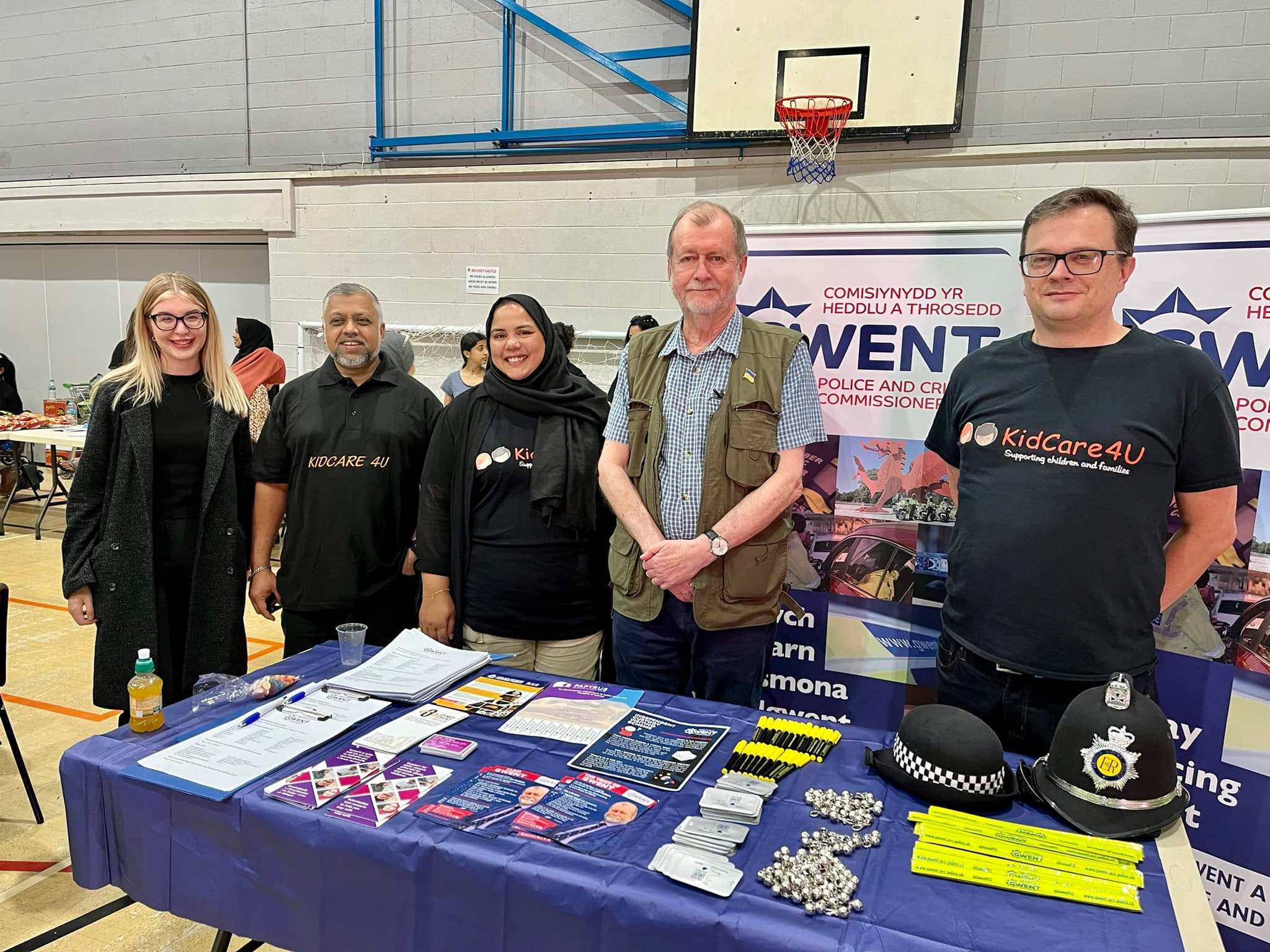 Jeff Cuthbert with members of KidCare4U