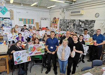 Newport Students Receive A Thank You From Gwent Police