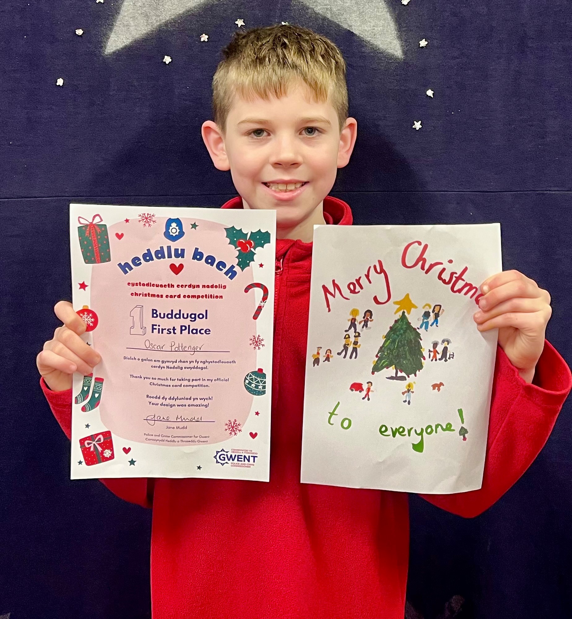 Commissioner’s official Christmas card