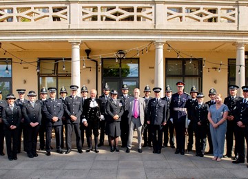 Commissioner, Chief Constable and student officers