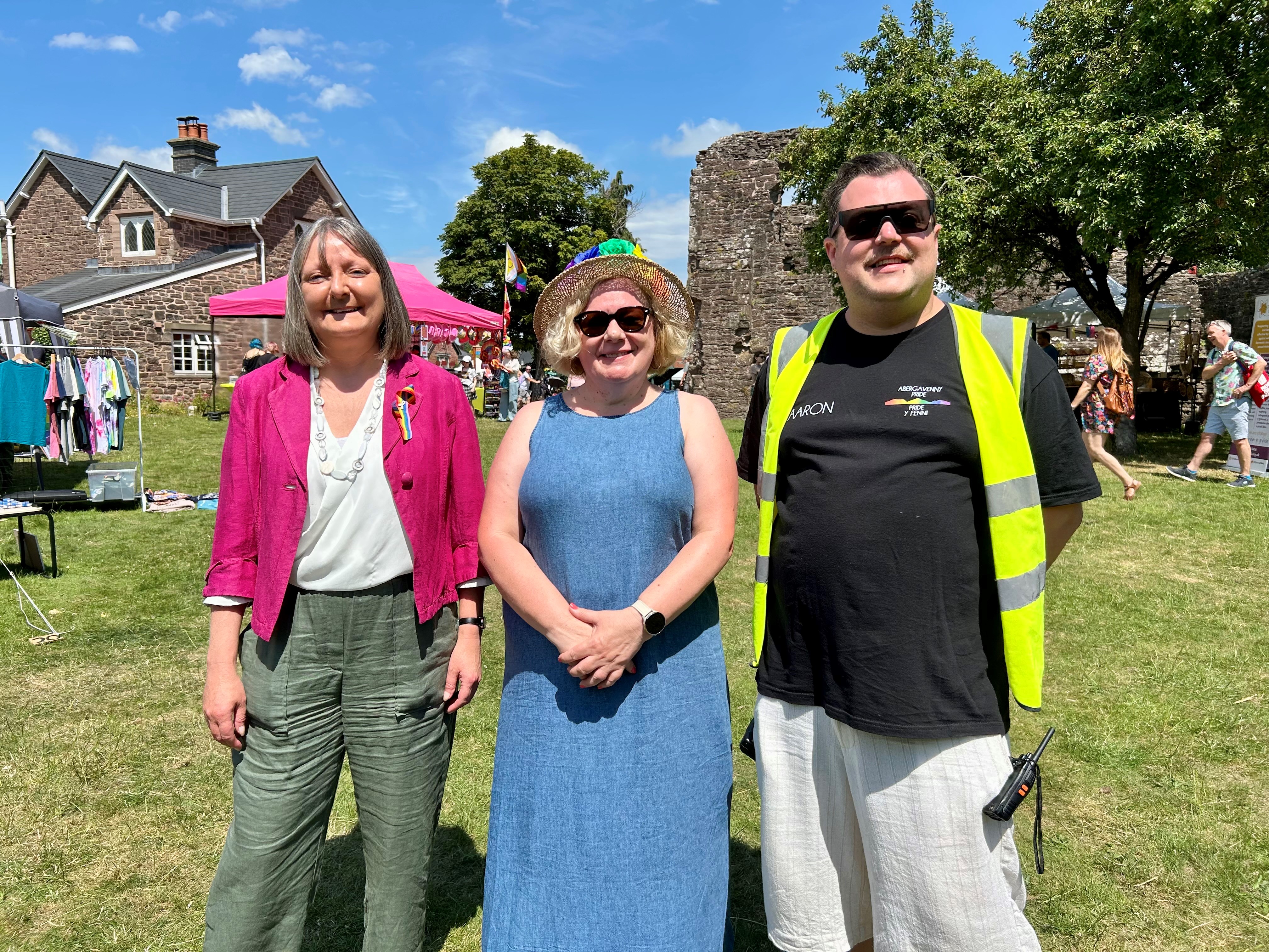 Eleri Thomas, Jane Mudd, Abergavenny Pride