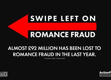 Swipe left on romance fraud